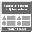4 regels + 4x picto-L + 1 regel